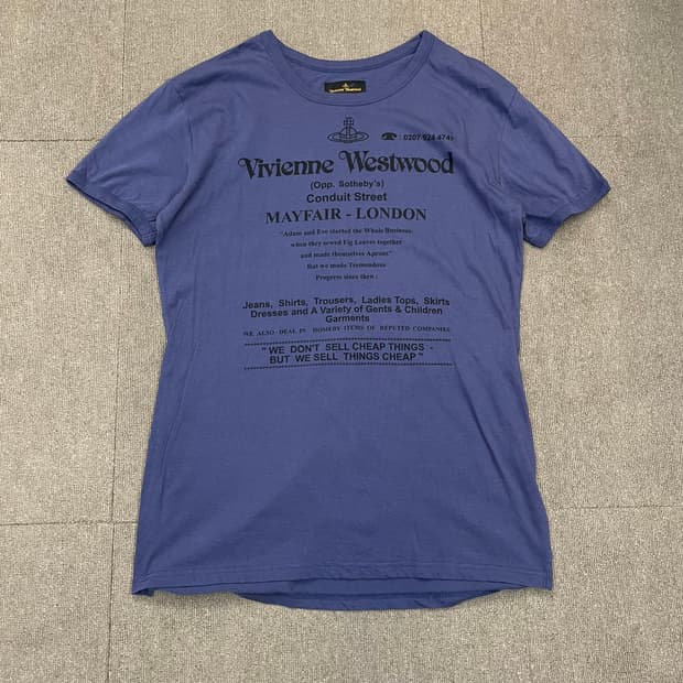 Vivienne Westwood 비비안웨스트우드 티셔츠 