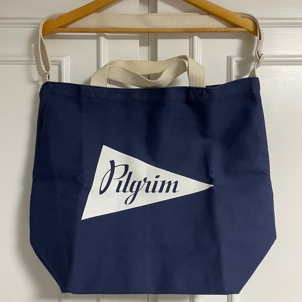 Pilgrim Surf+Supply Canvas Tote Bag Navy