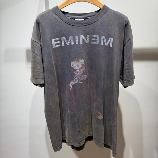빈티지 00s Eminem 티셔츠