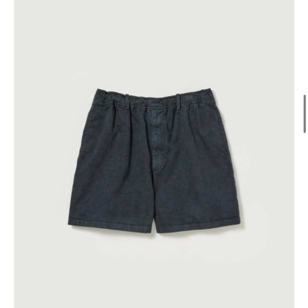 오라리 26ss 가먼트다이 치노 쇼츠 - 4사이즈