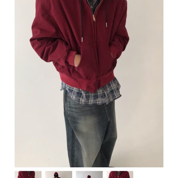 뉴치프시크 패디드 후드 자켓