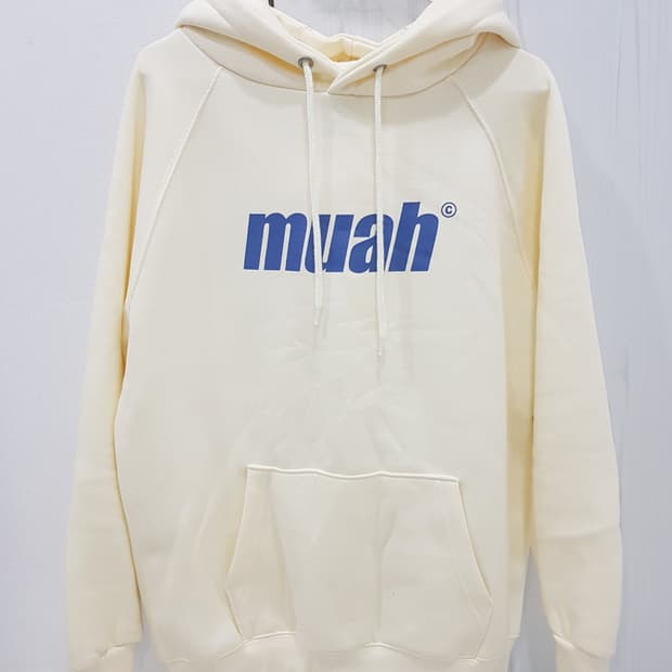 무아무아 아이보리 후드티 (기모)