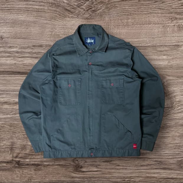 🇺🇸 90s Stussy Work Jacket