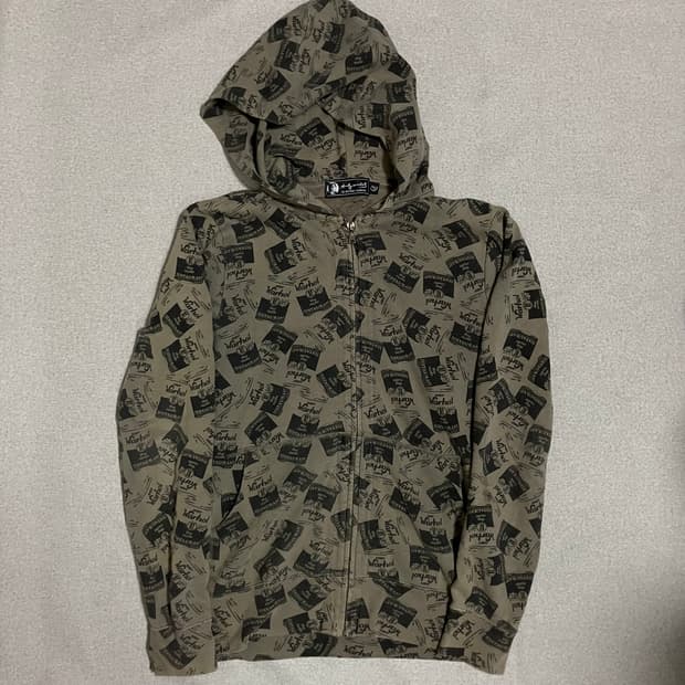 [S] 히스테릭 글래머 앤디워홀 콜라보 통조림 카모 후드