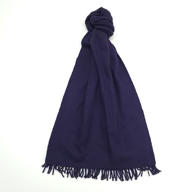 MX161 폴로 랄프로렌 퍼플 캐시미어 목도리 머플러