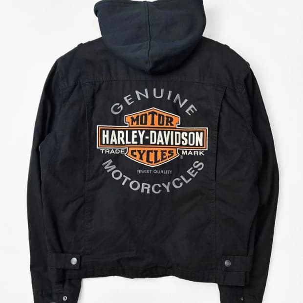 할리데이비슨 엠브로이드 투웨이 라이더 자켓 PN5445