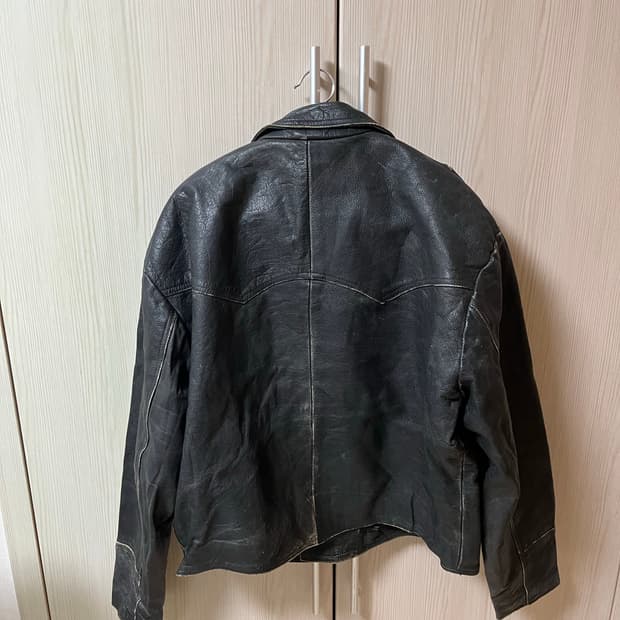 빈티지 레더자켓