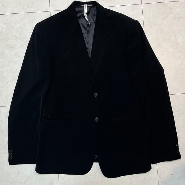 조르지오 아르마니 파인 울 블레이저 L