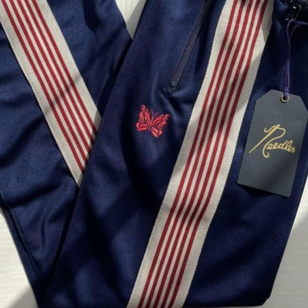 새상품)니들스 x 스튜디오스 스트레이트 트랙팬츠 s사이즈