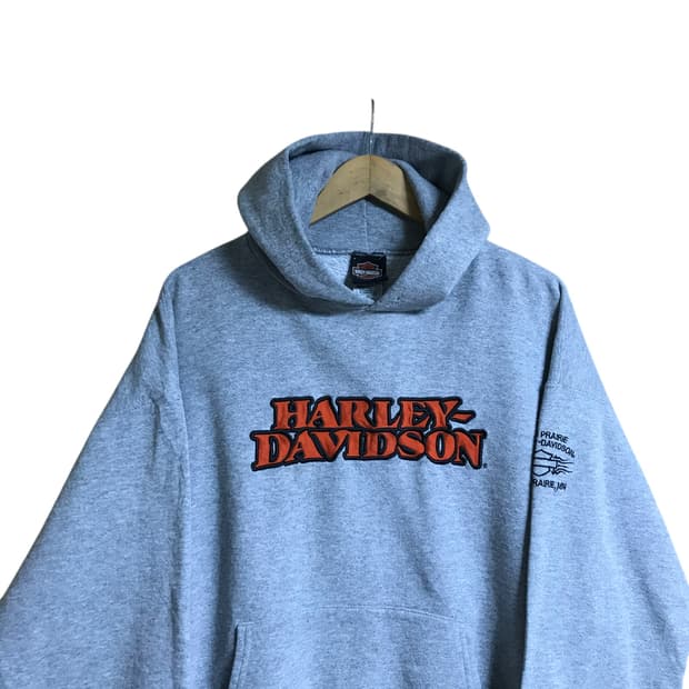 할리데이비슨90s 스펠로고 후드티