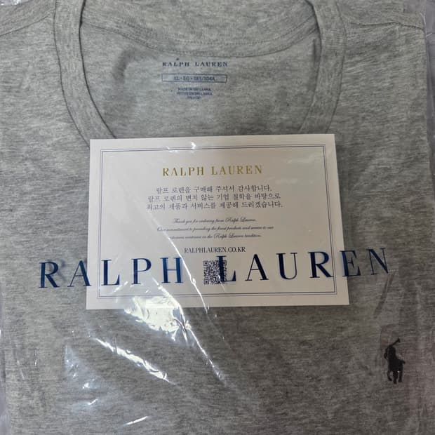 폴로 랄프 로렌 남성 코튼 숏 슬리브 크루넥 티셔츠