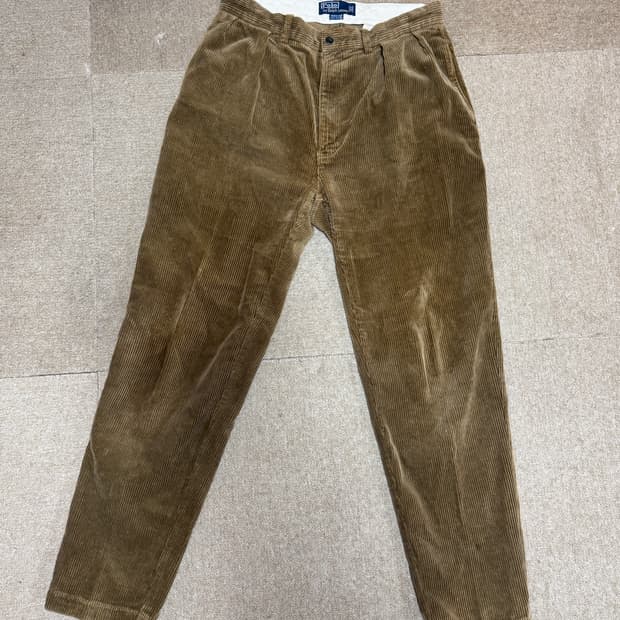 폴로 코듀로이 테이퍼드핏 팬츠 팝니다