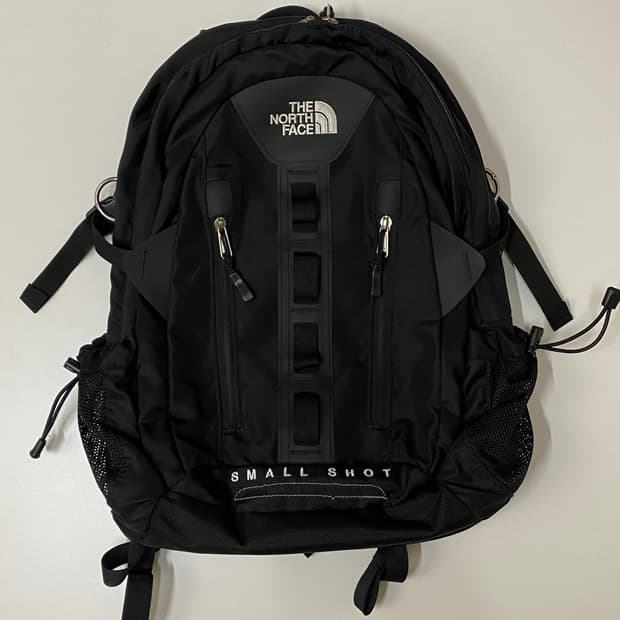 노스페이스 스몰샷 백팩 블랙
