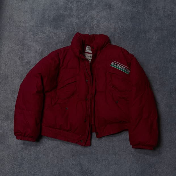 "Tom's Racing" JDM Racing puffer jacket