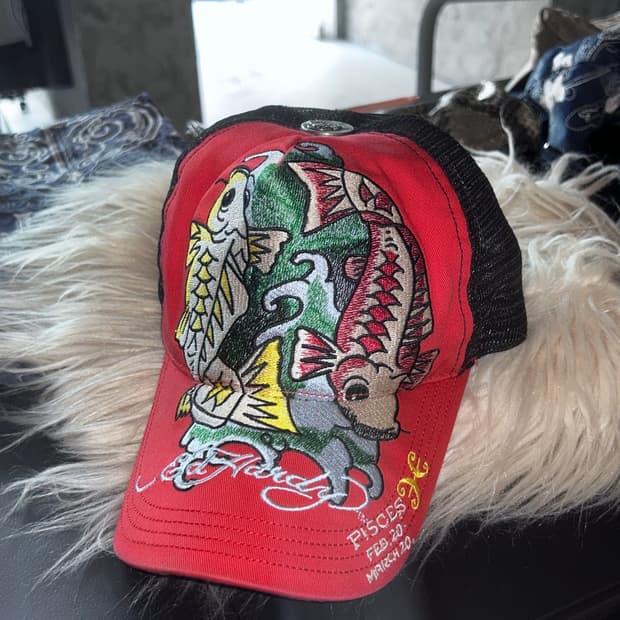 Ed Hardy 메쉬볼캡