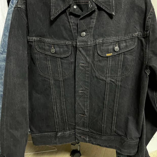 더블알엘 데님 트러커 재킷