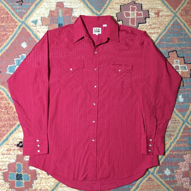 90‘s 웨스턴 셔츠