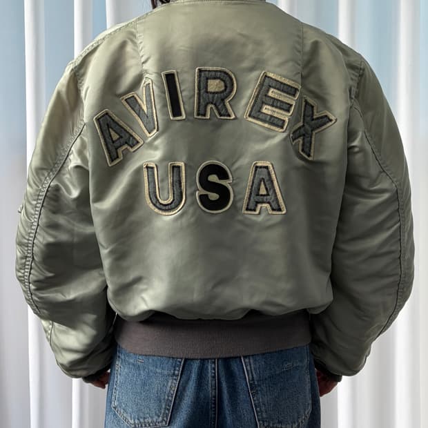 [M]아비렉스 AVIREX USA MA-1 플라이트 자켓