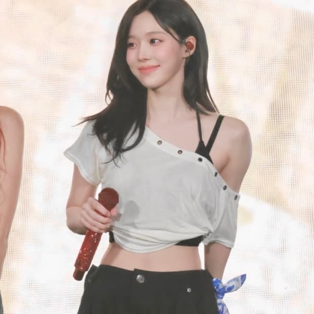 플리즈노팔로우 플노팔 해리 버튼 언발 셔링 탑