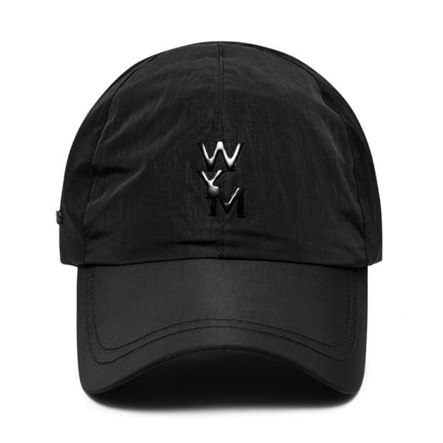 (새상품급) 우영미 글로시 나일론 로고 볼캡