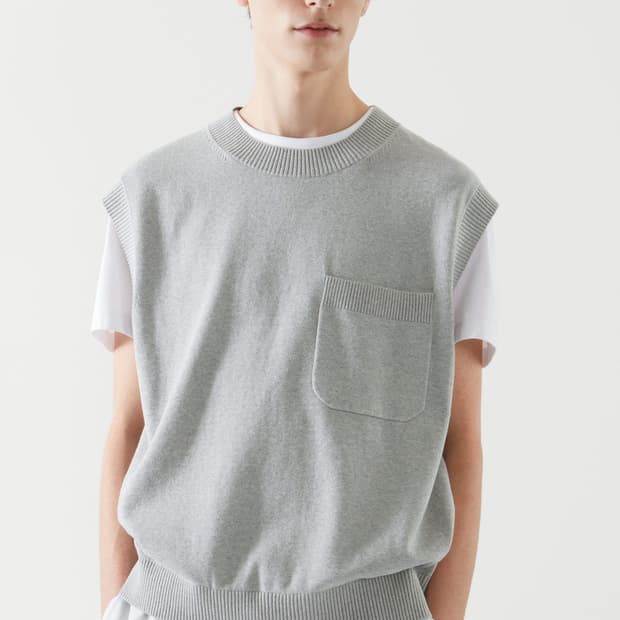 [코스] 패치 포켓 베스트