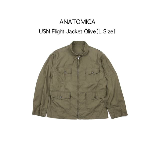 ANATOMICA USN 플라이트 자켓 올리브