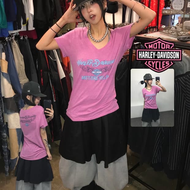 Harley-Davidson Pink ! T-shirt