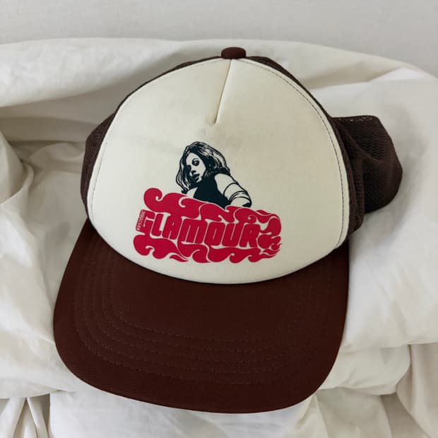 히스테릭글래머 매쉬 캡 vixen girl