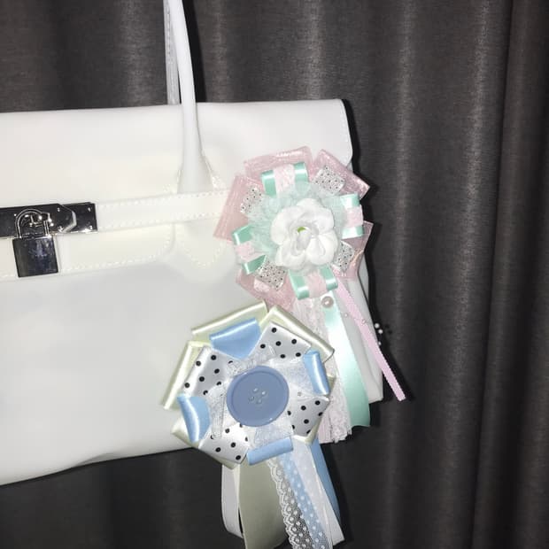 ☁️스카이블루 도트 로제트 ♥