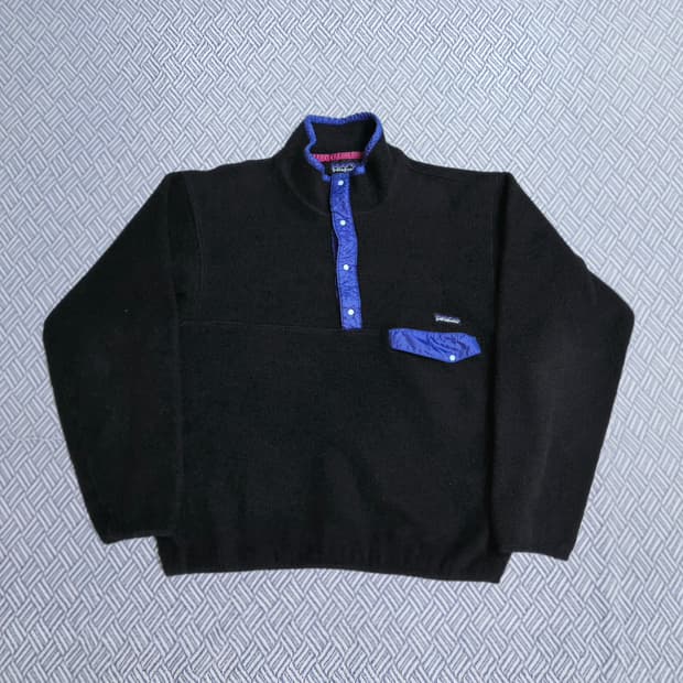 (55~/L)8~90s 파타고니아 블랙 신칠라