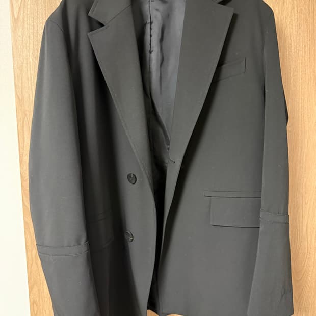 우영미 21시즌 턴업블레이저 투버튼 48