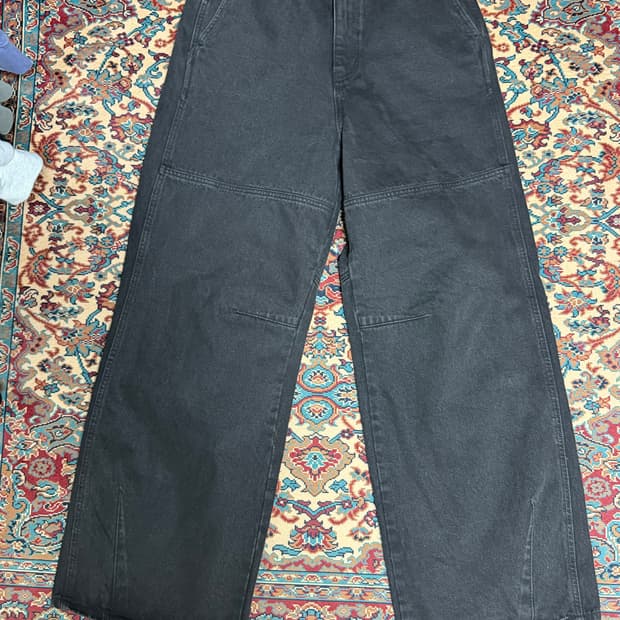 해칭룸 와이드 라인 청바지 사이즈4