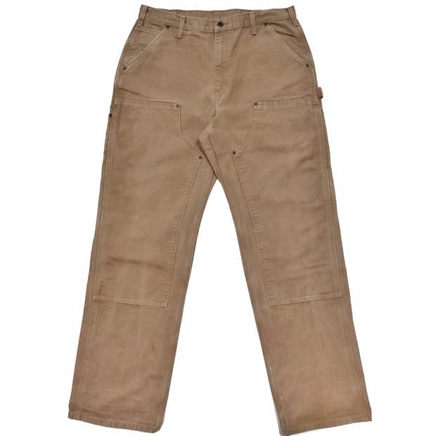 칼하트 더블니 B136 가죽탭 36 (34~35)