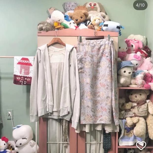 카모메산장 모리 코디 빈티지 세트