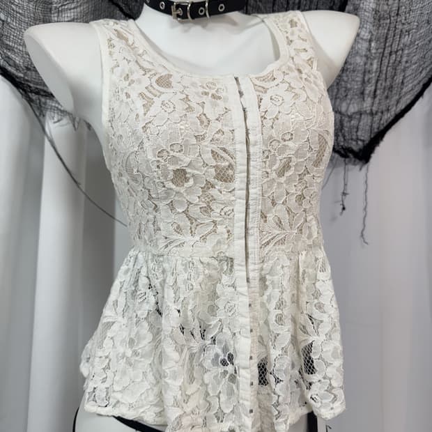 lace corset sleeveless