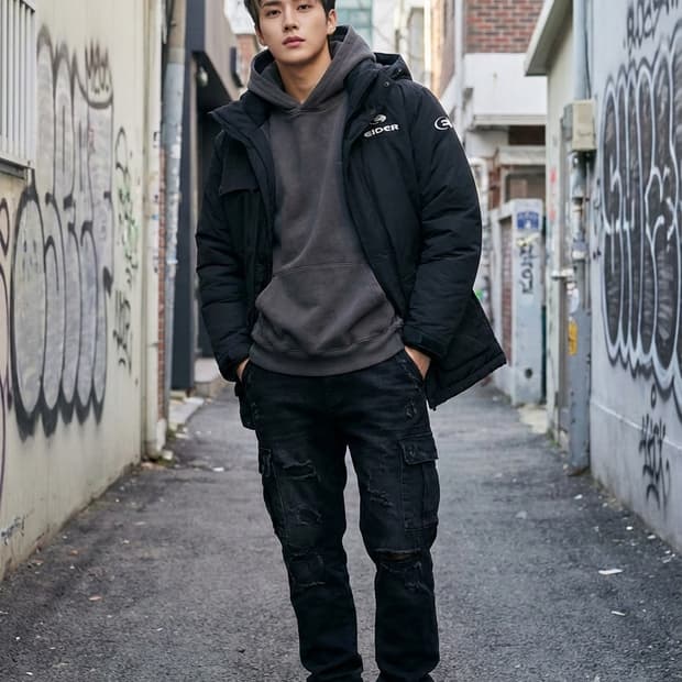 아이더(EIDER) 스텔라 알파 오리털 다운 자켓