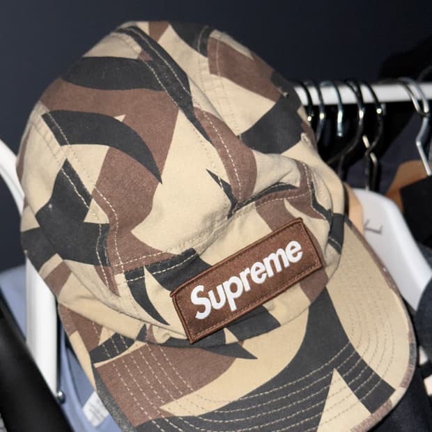 Supreme 카모 캡 U.S.A *유일매물*