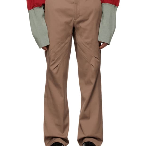 (46)키코 잇텐 다트 트라우저 