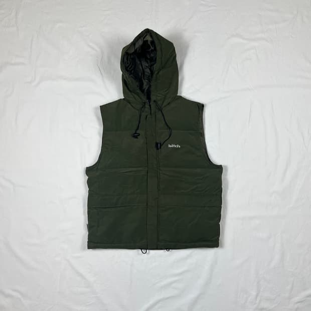 90’s bitch skateboerds 패딩 베스트 조끼
