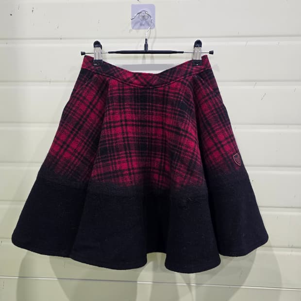 Steve J & Yoni P 울 플레어 스커트