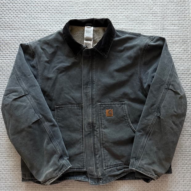 [XL] 칼하트 샌드스톤 디트로이트 덕 액티브 자켓 j22 j164