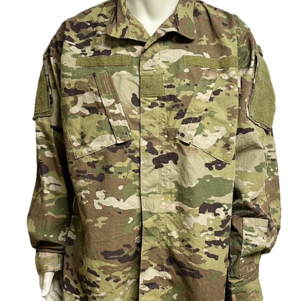 미군 OCP 멀티캠 전투복 상의 (L/XL) (XL)