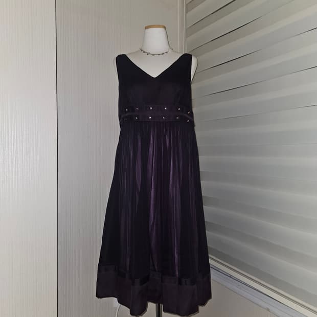 alto 미드나잇 퍼플 히메 드레스