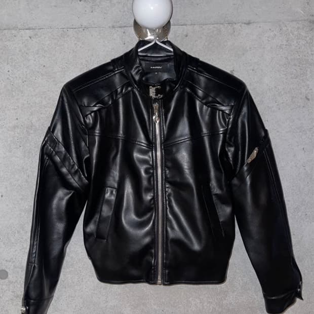 NUTH 바이커 레더 자켓