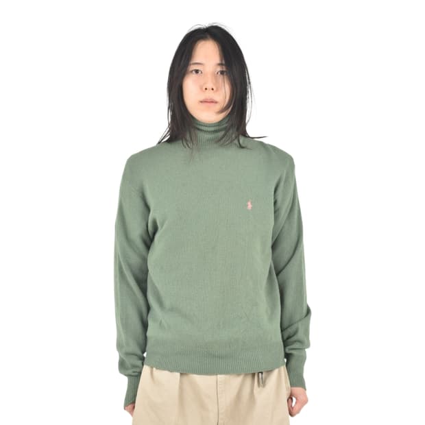 90S 폴로 랄프로렌 울 터틀넥 니트 100 N0637
