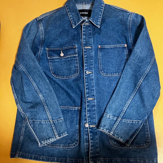 인사일런스 데님 워크 자켓 L