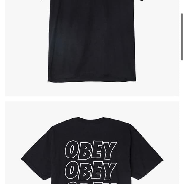 오베이 점블드 반팔