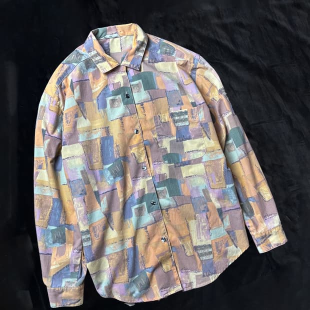 일본빈티지 아방가르드 셔츠