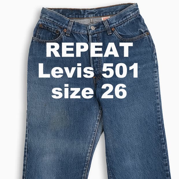 빈티지 리바이스 501 80s USA 26 인치 LV5012865