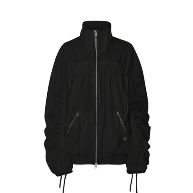 새상품) 페인오어플레져 비올라 봄버 자켓 블랙